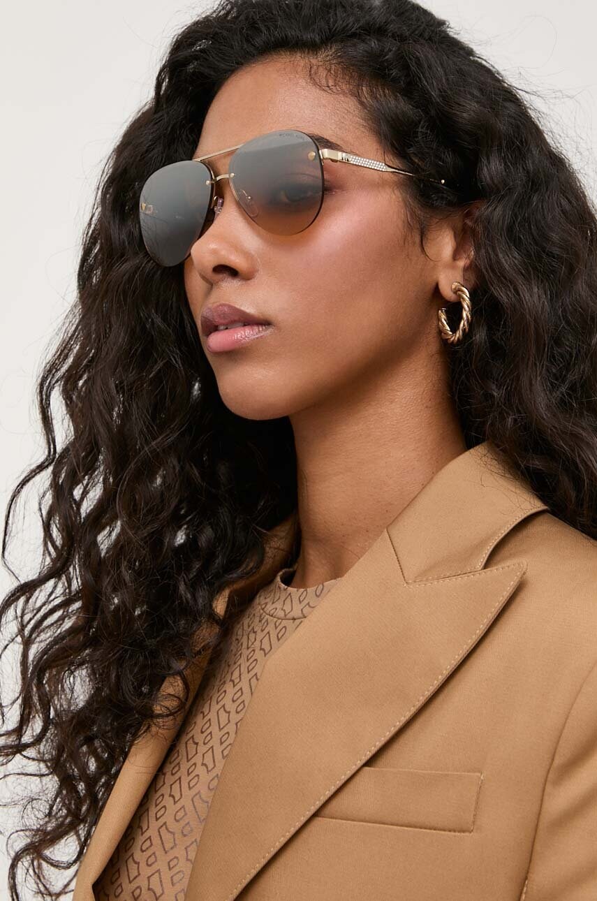 

Солнцезащитные очки Michael Kors женские цвет золотой