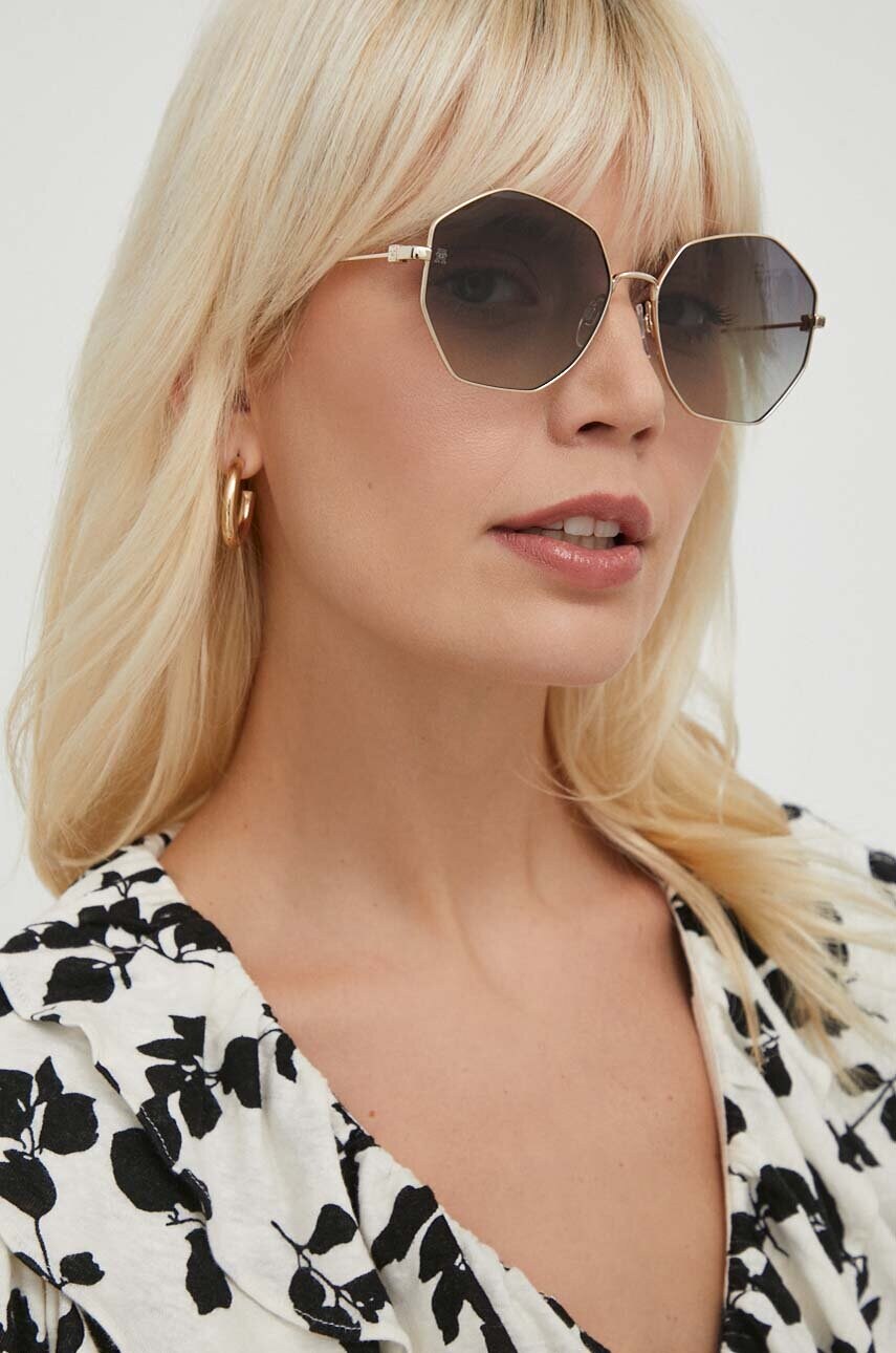 Levně Sluneční brýle Tommy Hilfiger dámské, šedá barva, TH 2094/S