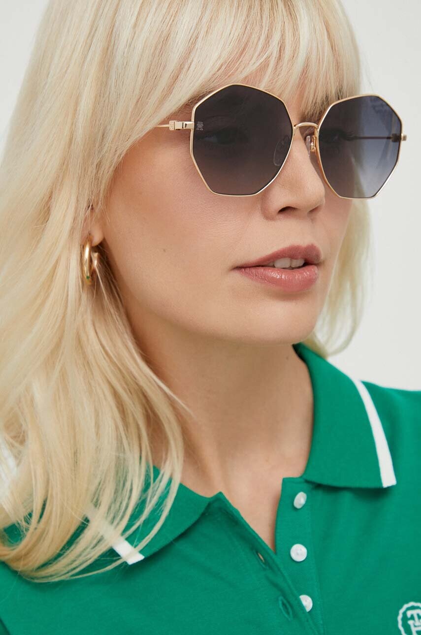 

Слънчеви очила Tommy Hilfiger в златисто TH 2094/S, Злато