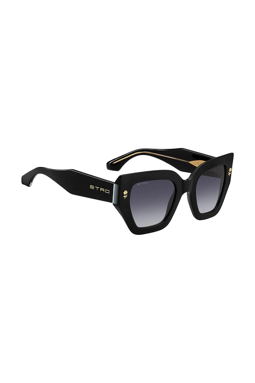 Γυαλιά ηλίου Etro χρώμα: μαύρο φωτογραφία