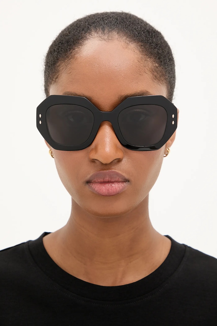 Γυαλιά ηλίου Isabel Marant χρώμα: μαύρο φωτογραφία