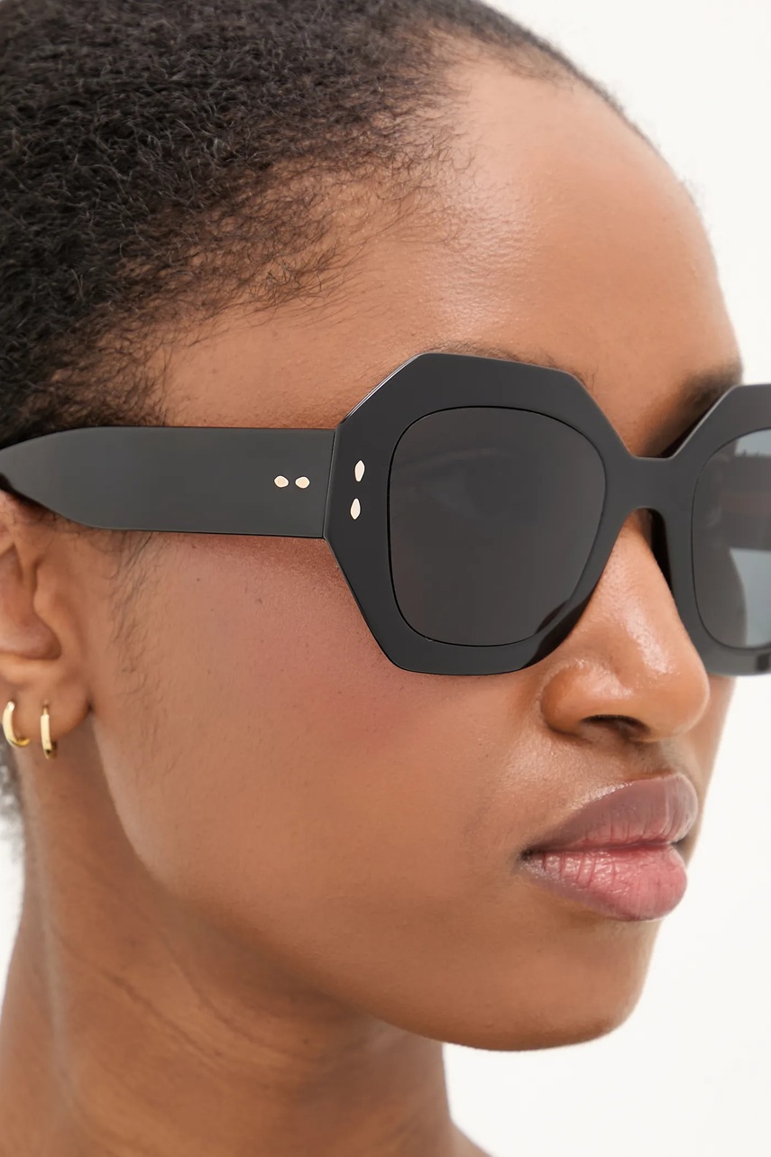 Γυαλιά ηλίου Isabel Marant χρώμα: μαύρο φωτογραφία