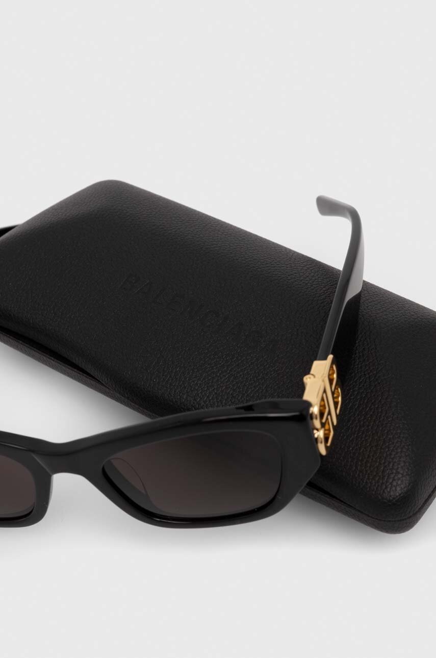 Γυαλιά ηλίου Balenciaga χρώμα: μαύρο φωτογραφία