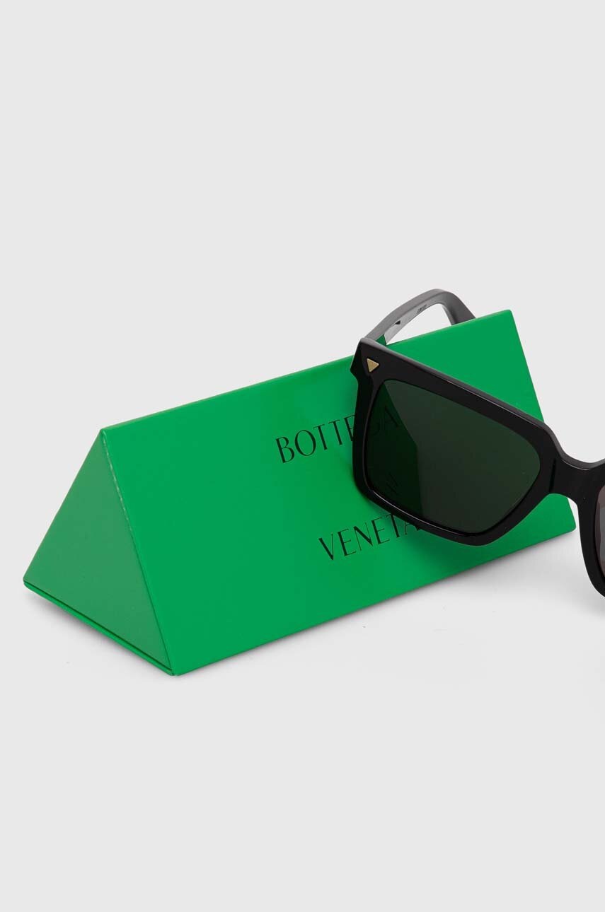 Γυαλιά ηλίου Bottega Veneta χρώμα: μαύρο φωτογραφία