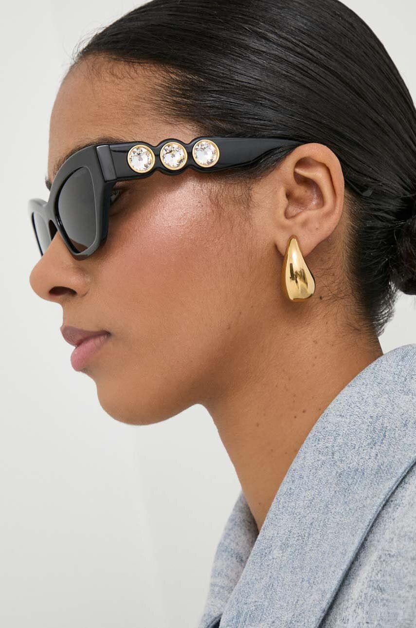 Γυαλιά ηλίου Swarovski IMBER χρώμα: μαύρο φωτογραφία