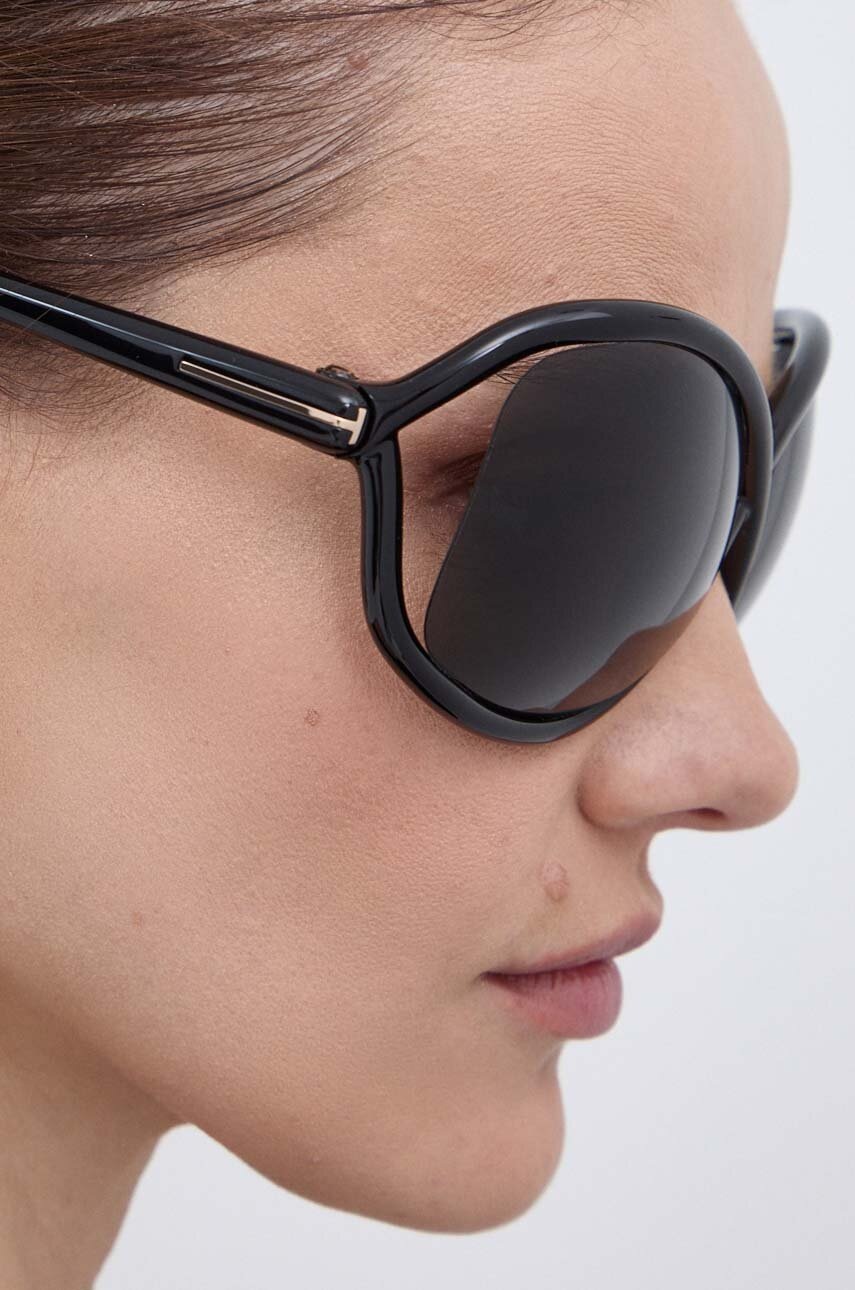 Сонцезахисні окуляри Tom Ford жіночі колір чорний FT1068_6801A 