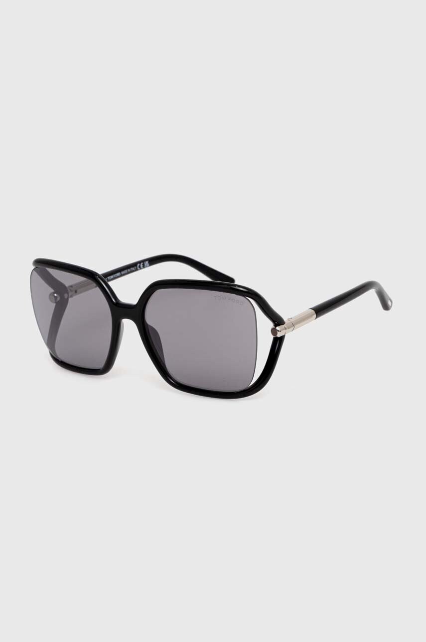 Γυαλιά ηλίου Tom Ford χρώμα: μαύρο, FT1089_6001C φωτογραφία