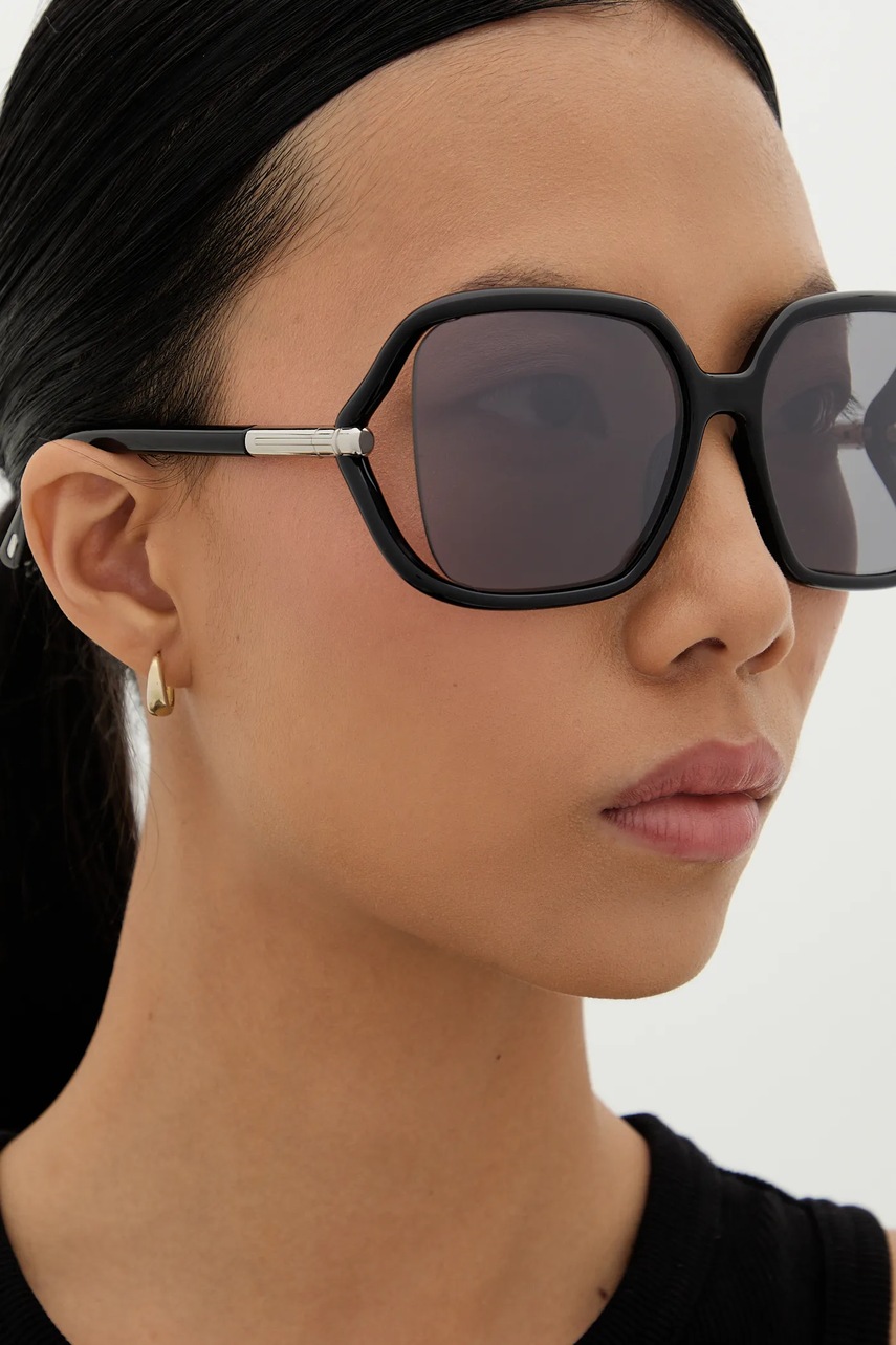 Γυαλιά ηλίου Tom Ford χρώμα: μαύρο, FT1089_6001C φωτογραφία