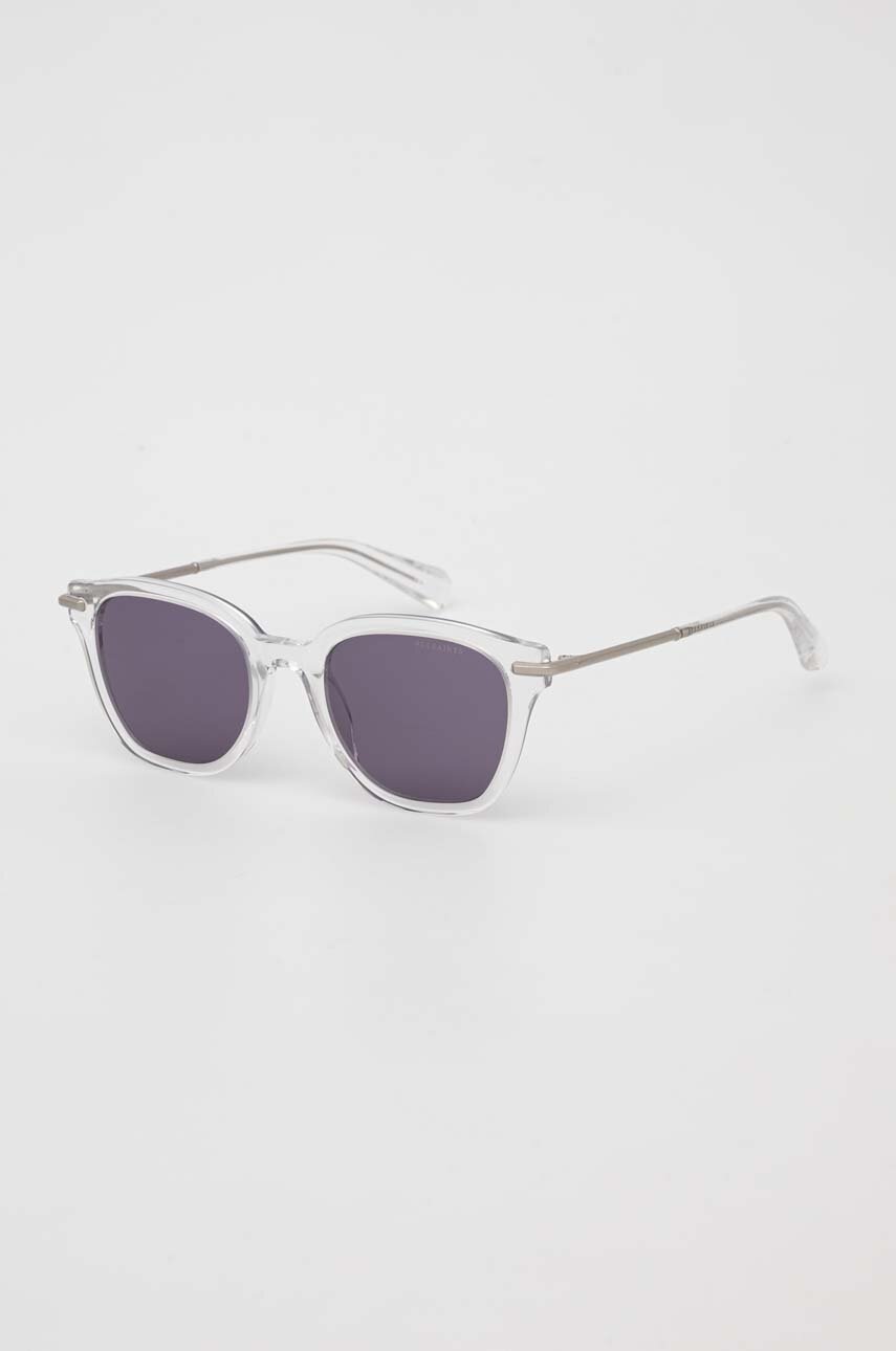 AllSaints ochelari de soare femei, culoarea transparent