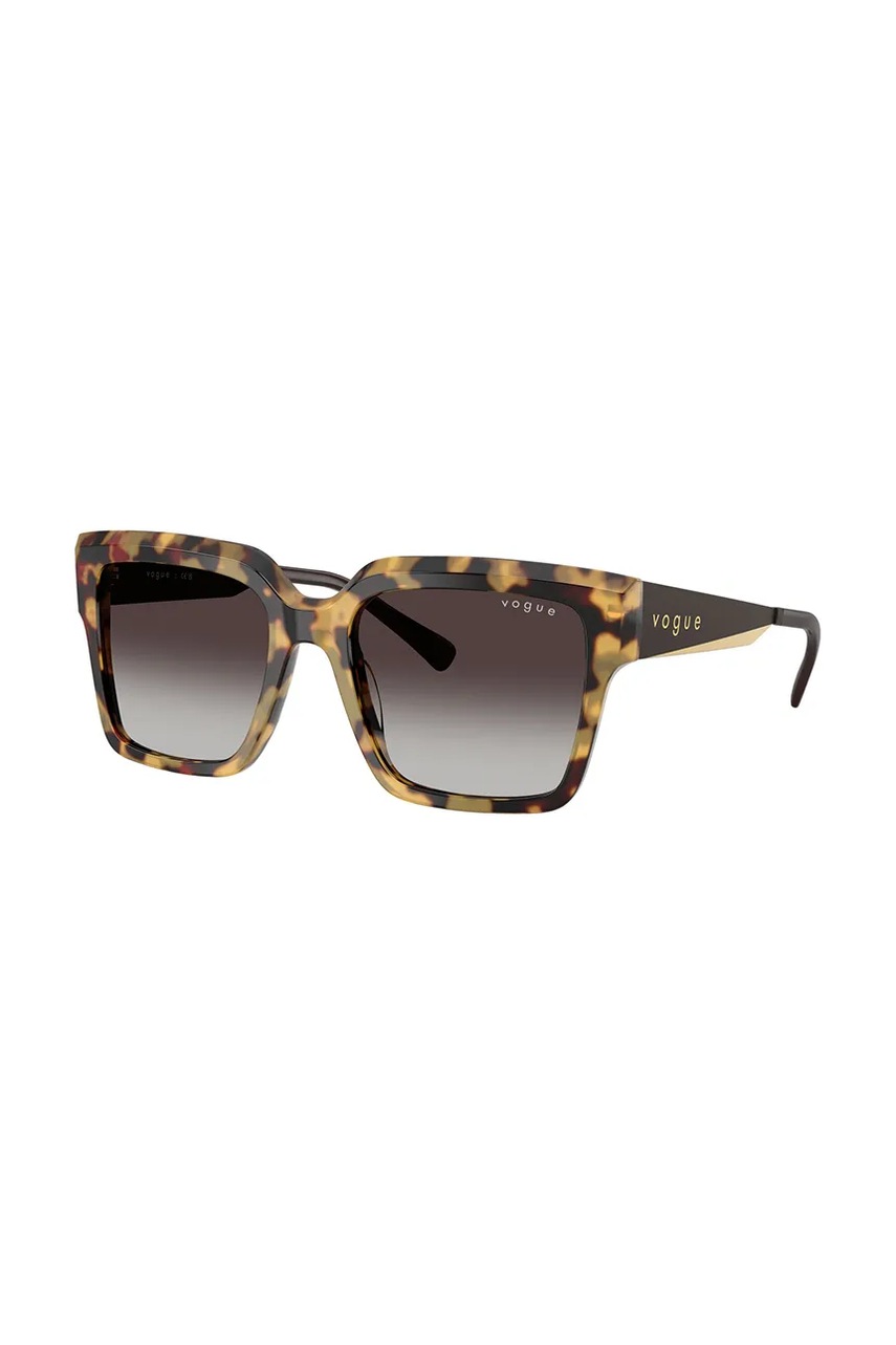 VOGUE ochelari de soare femei, culoarea galben, 0VO5553S
