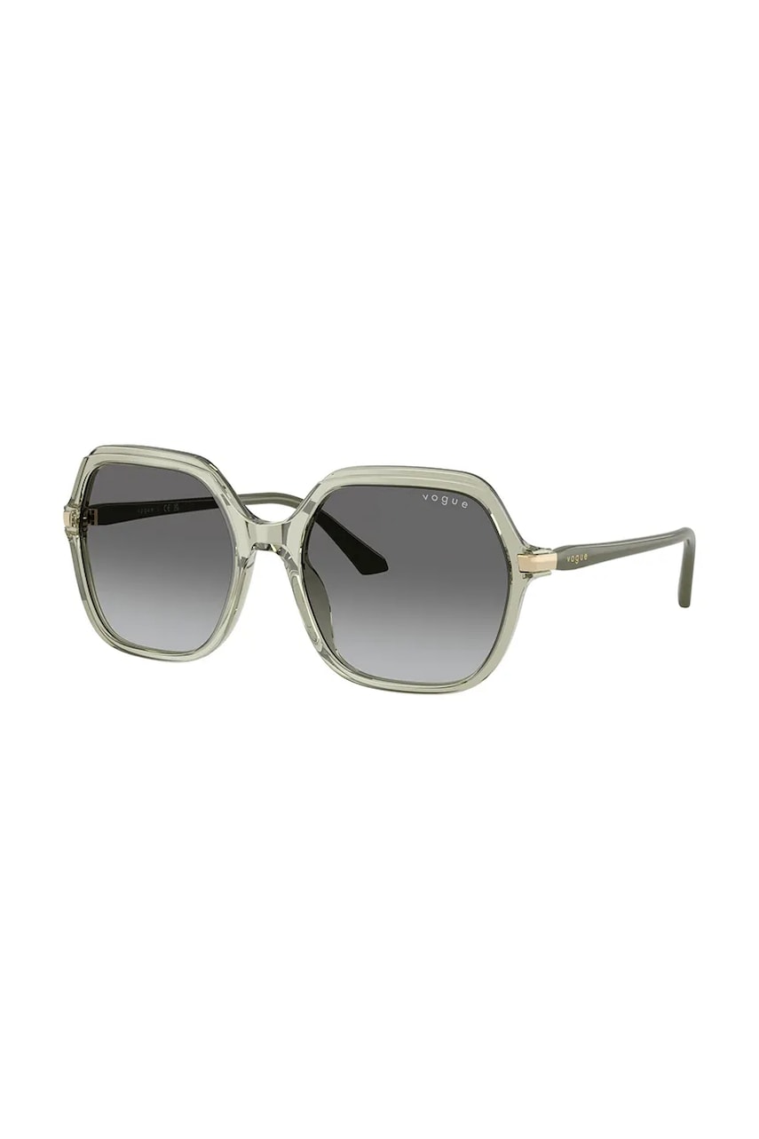 VOGUE ochelari de soare femei, culoarea verde, 0VO5561S VOGUE ochelari de soare femei, culoarea verde, 0VO5561S