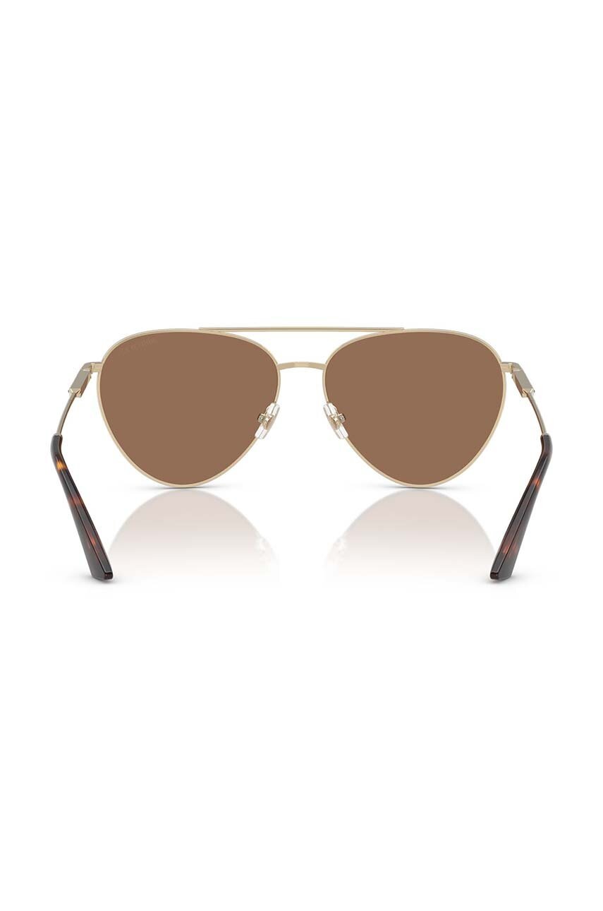 Γυαλιά ηλίου Jimmy Choo χρώμα: χρυσαφί, 0JC4002B φωτογραφία