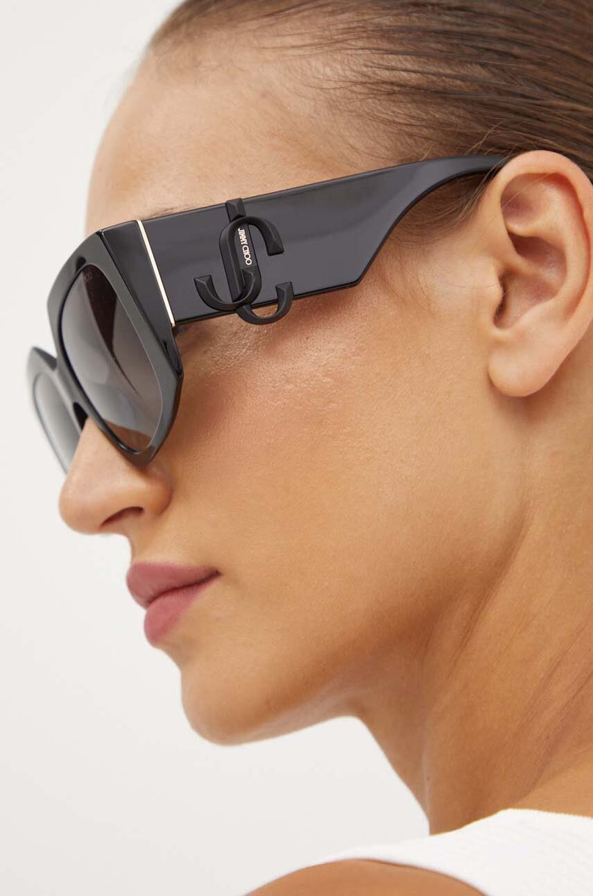 Jimmy Choo napszemüveg fekete, női, 0JC5006U termék 2. képe