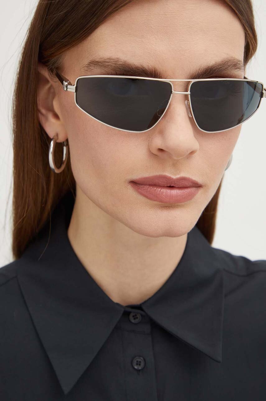 Γυαλιά ηλίου Palm Angels χρώμα: γκρι, PERI059_647207 φωτογραφία