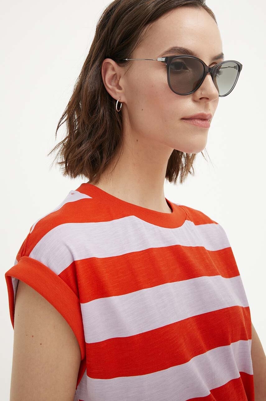 Emporio Armani ochelari de soare femei, culoarea negru