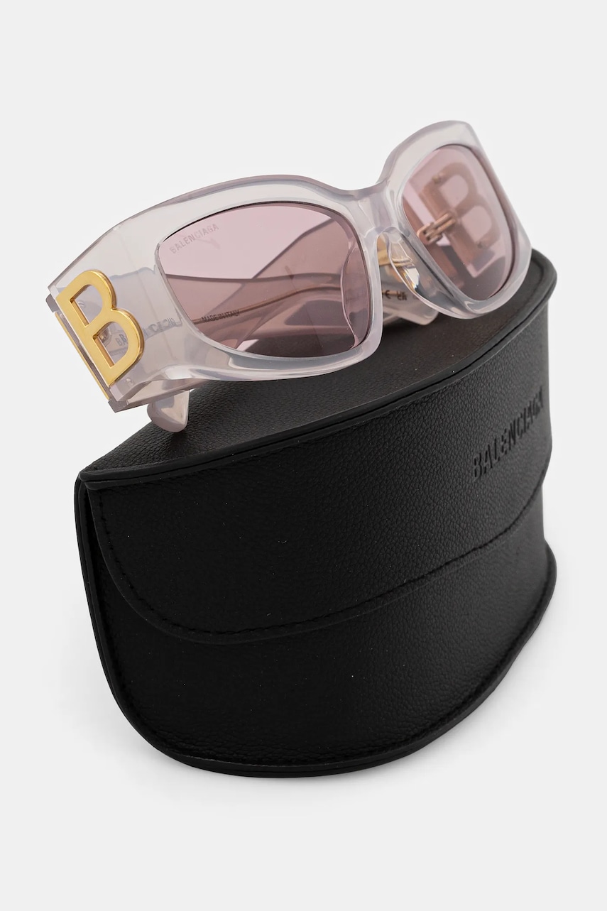 Γυαλιά ηλίου Balenciaga χρώμα: άσπρο, BB0321S φωτογραφία