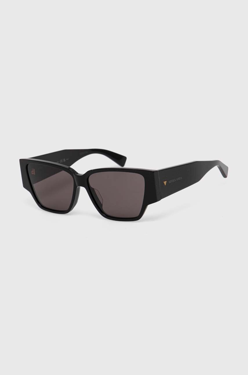 Bottega Veneta ochelari de soare femei, culoarea negru, BV1285S