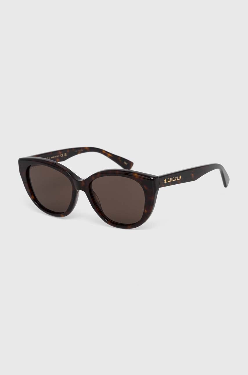 Gucci ochelari de soare femei, culoarea maro