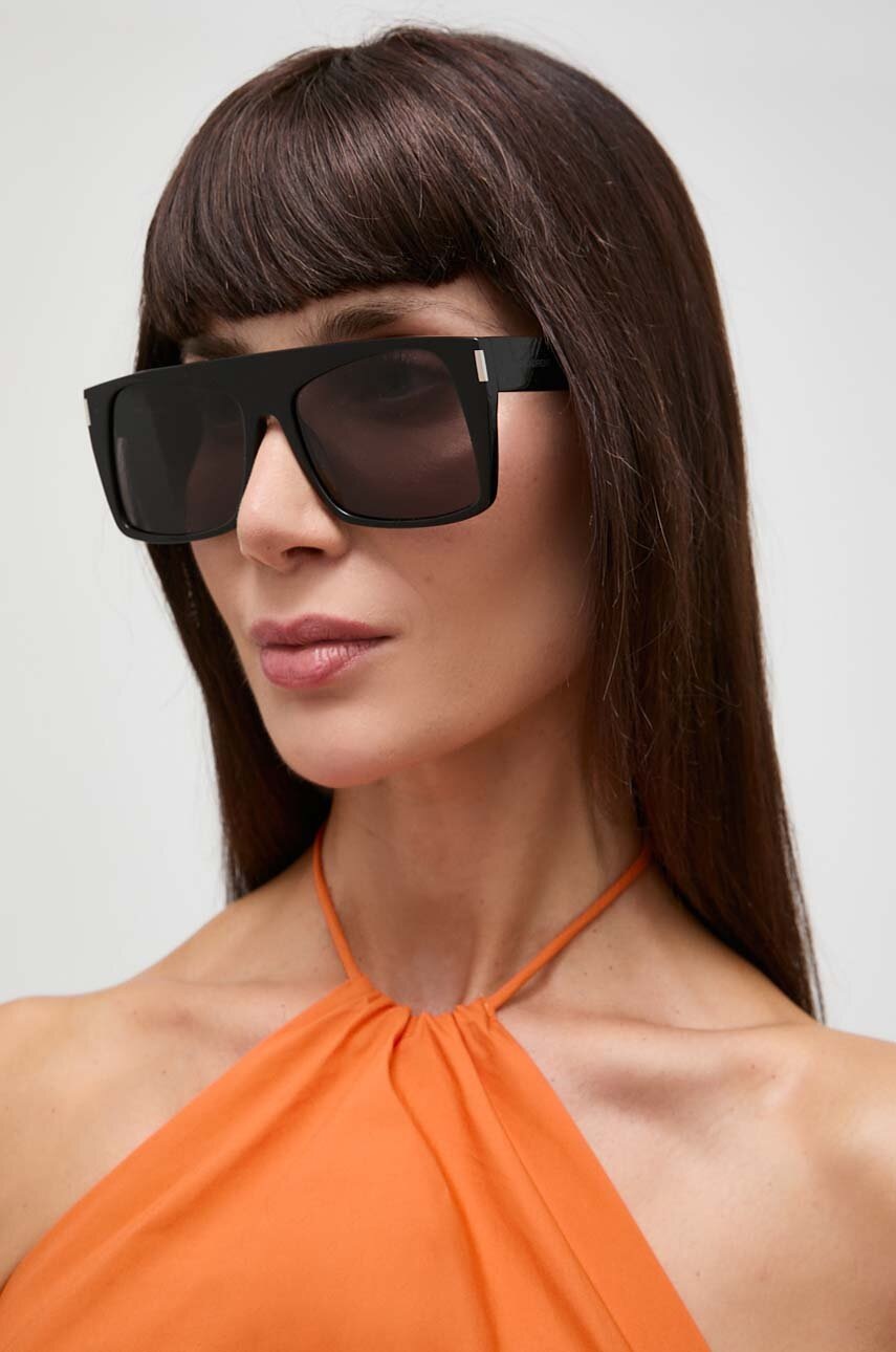 Γυαλιά ηλίου Saint Laurent χρώμα: μαύρο, SL 651 VITTI φωτογραφία