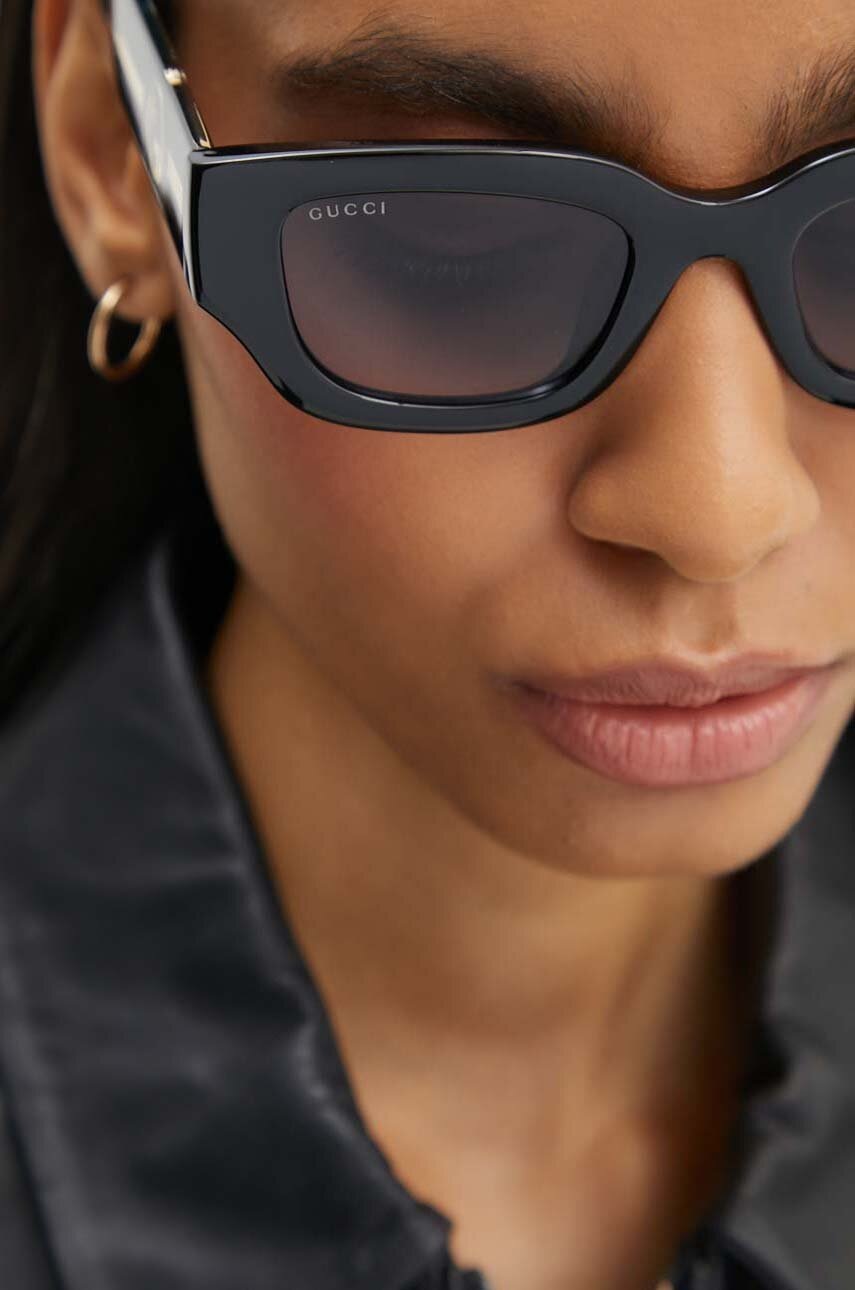 Γυαλιά ηλίου Gucci χρώμα: μαύρο, GG1558SK φωτογραφία