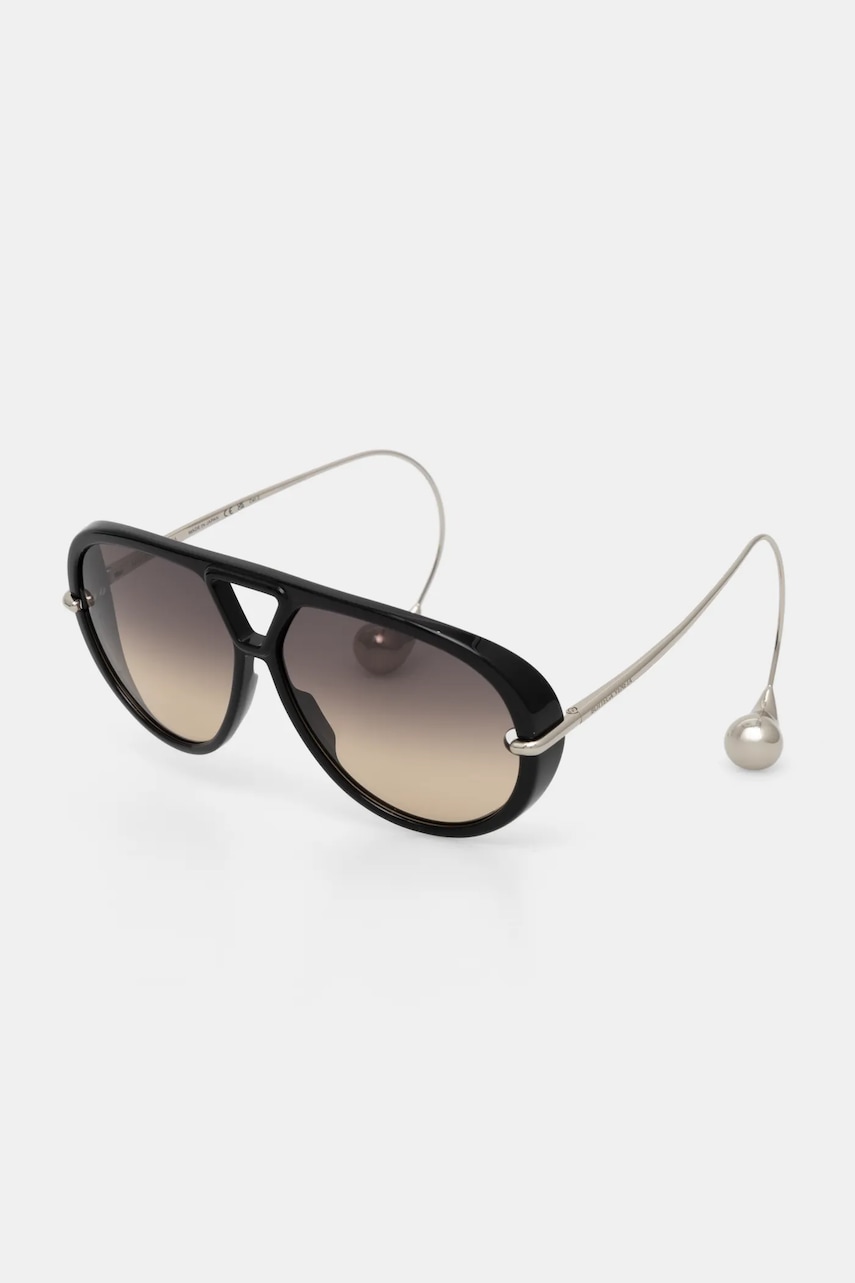 Bottega Veneta ochelari de soare femei, culoarea negru, BV1273S Bottega Veneta ochelari de soare femei, culoarea negru, BV1273S