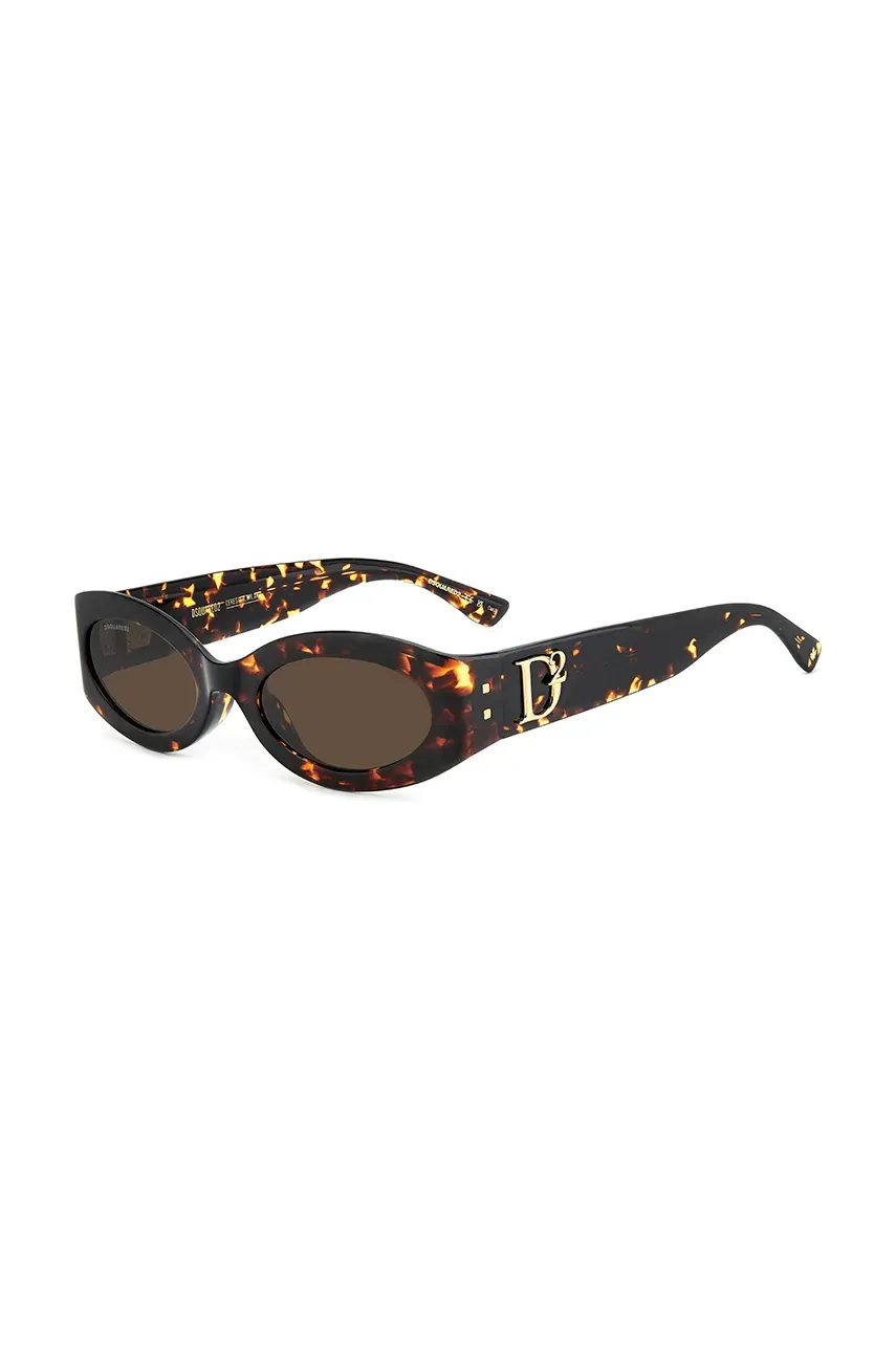 Солнцезащитные очки DSQUARED2 женские цвет коричневый D2 0150/G/S Солнцезащитные очки DSQUARED2 женские цвет коричневый D2 0150/G/S