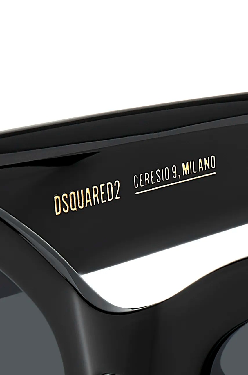 Γυαλιά ηλίου DSQUARED2 χρώμα: μαύρο, D2 0150/G/S φωτογραφία