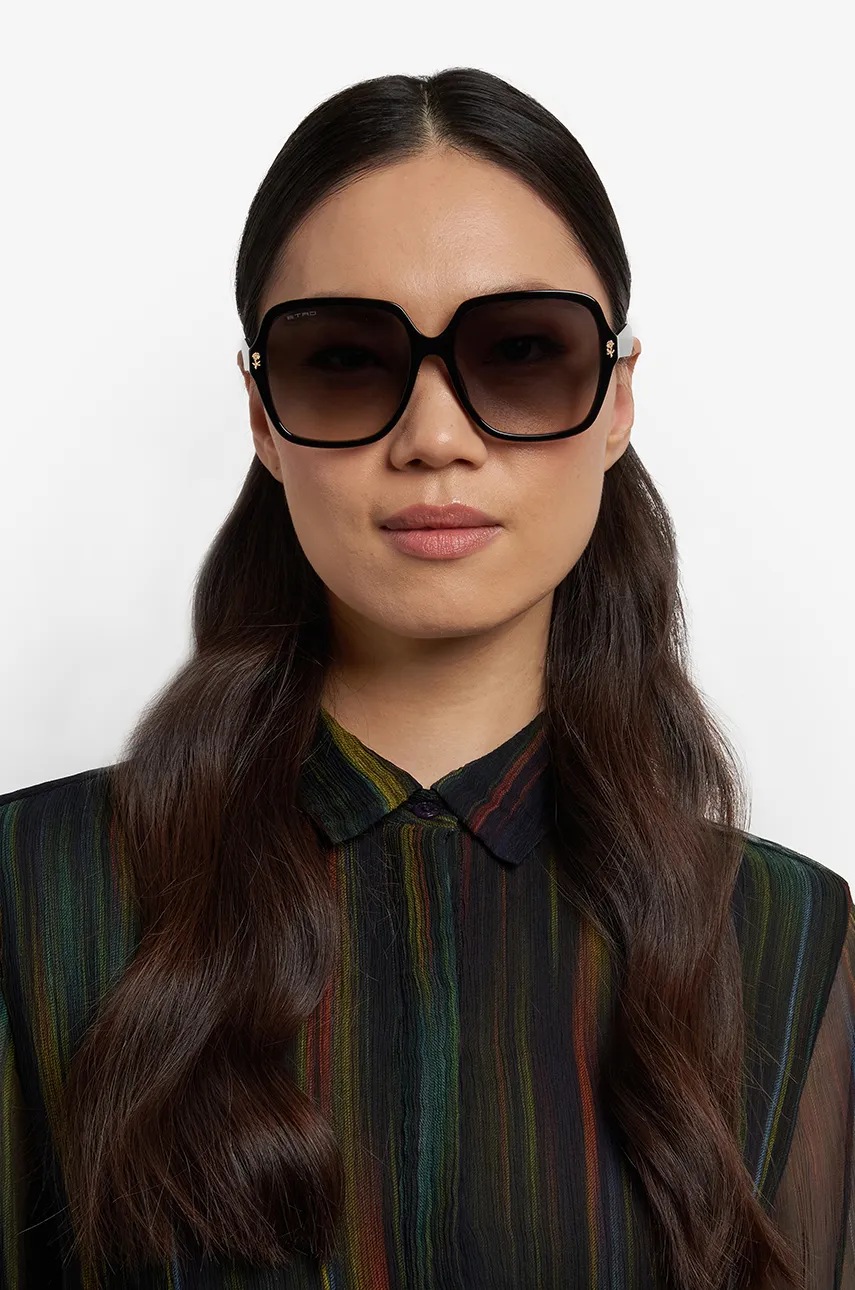 Γυαλιά ηλίου Etro χρώμα: μαύρο, ETRO 0064/F/S φωτογραφία