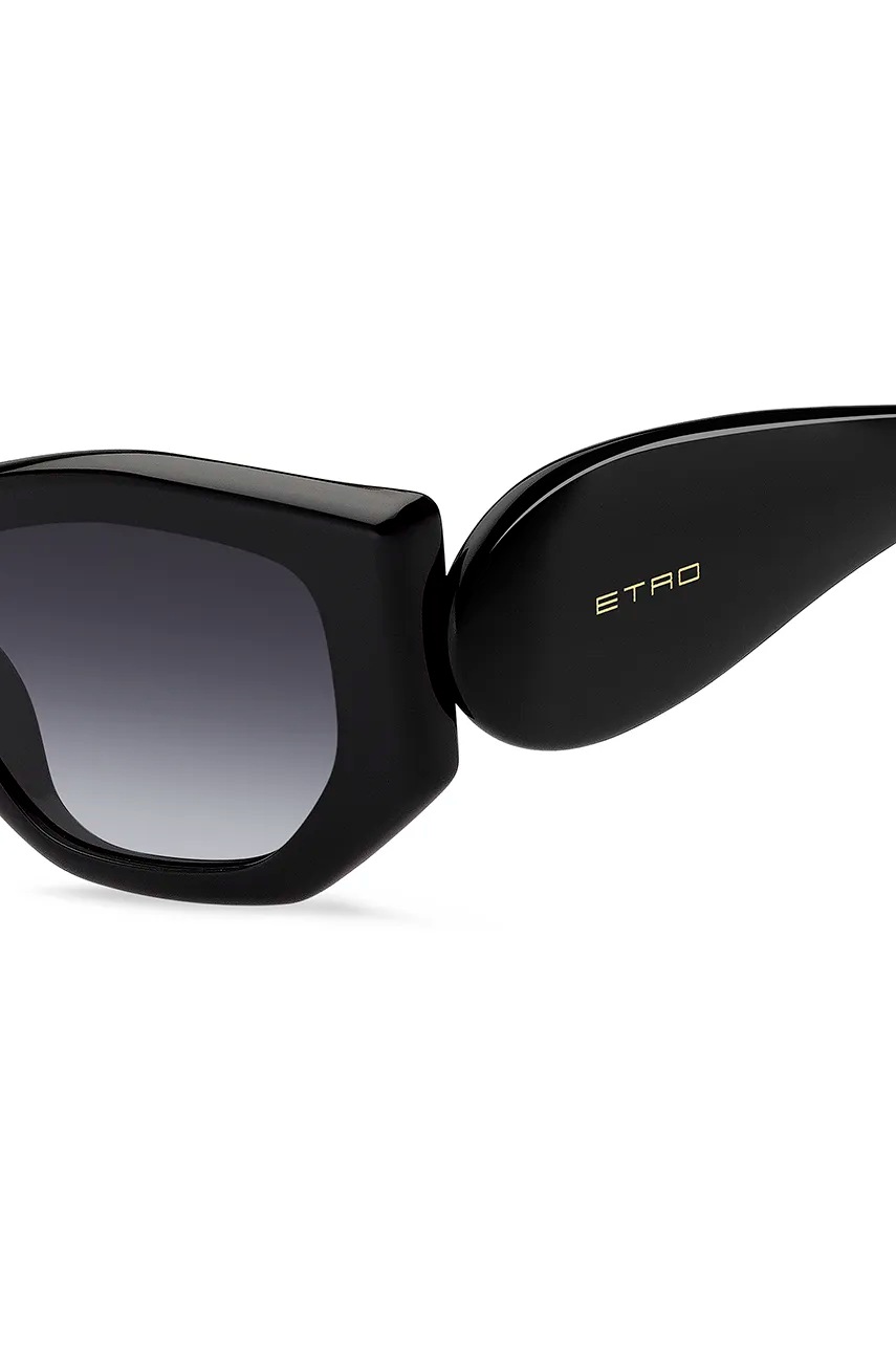 Γυαλιά ηλίου Etro χρώμα: μαύρο, ETROPAISLEY φωτογραφία