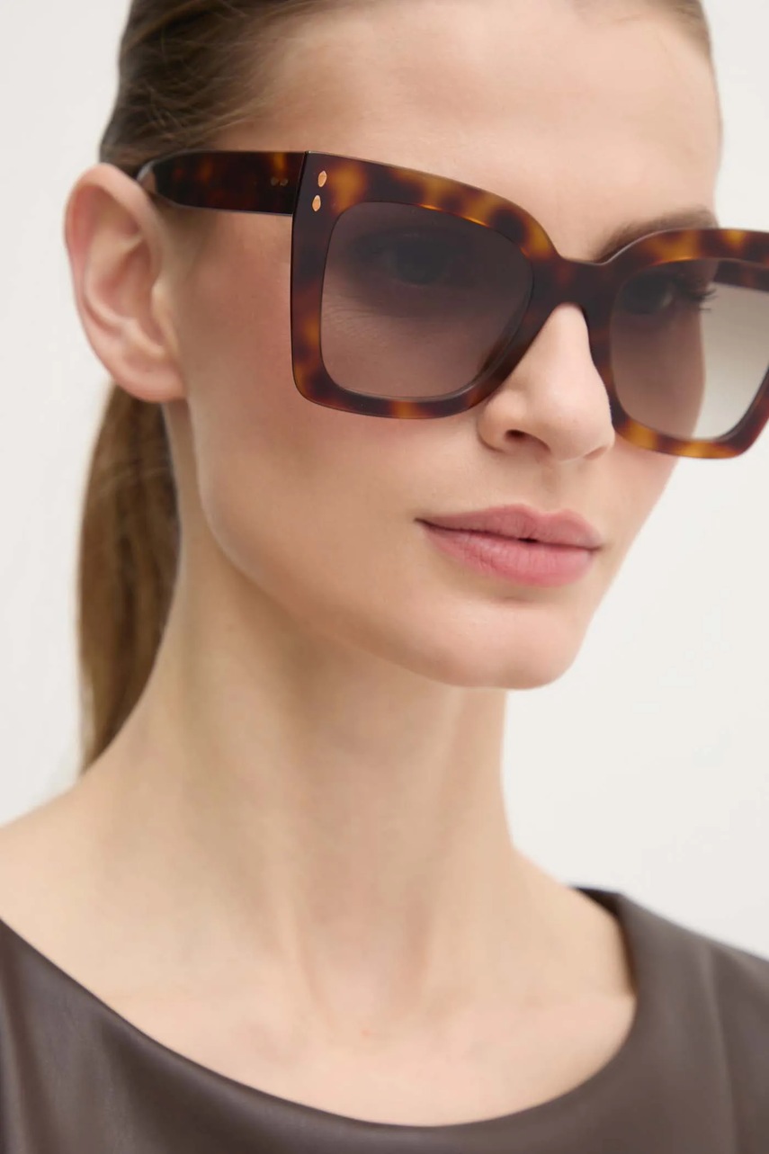 Γυαλιά ηλίου Isabel Marant χρώμα: καφέ, IM 0188/S φωτογραφία