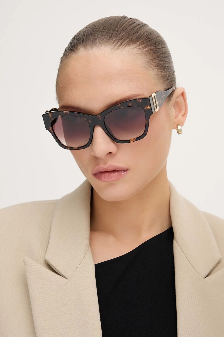 Marc Jacobs ochelari de soare femei, culoarea maro, MARC 762/S