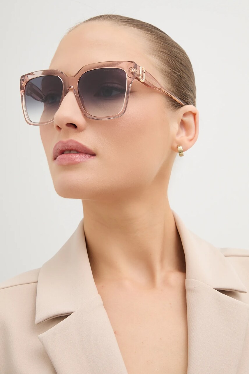 Marc Jacobs ochelari de soare femei, culoarea bej, MARC 764/S