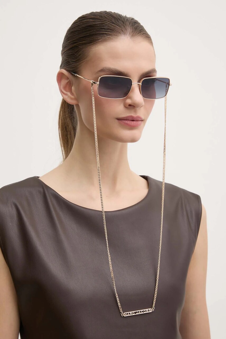 Marc Jacobs ochelari de soare femei, culoarea auriu, MARC 771/N/S