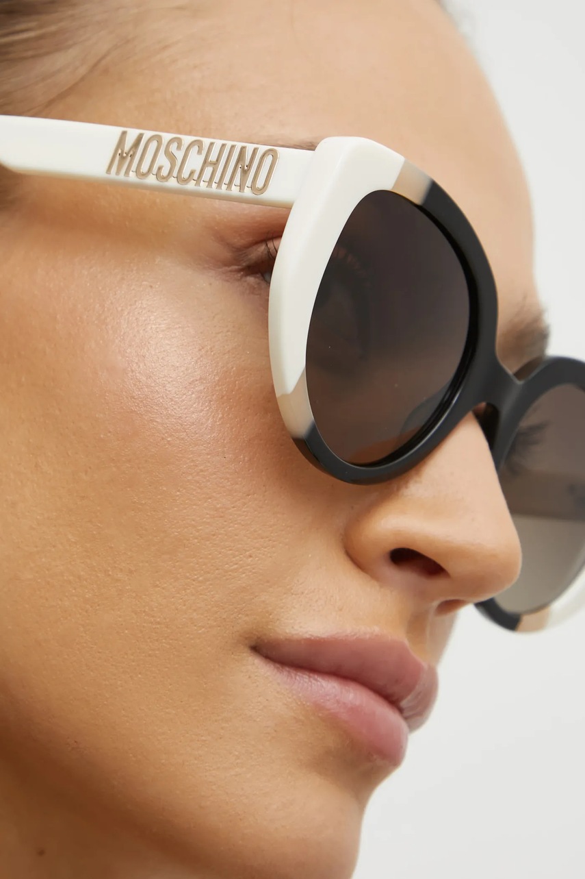 Сонцезахисні окуляри Moschino жіночі колір білий MOS173/S 
