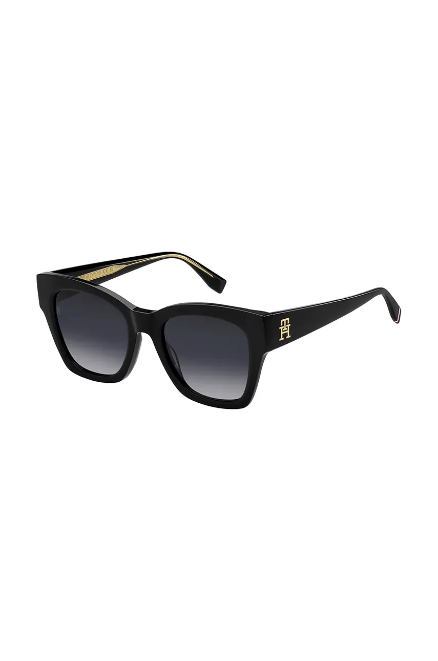Солнцезащитные очки Tommy Hilfiger женские цвет чёрный TH 2156/S Солнцезащитные очки Tommy Hilfiger женские цвет чёрный TH 2156/S