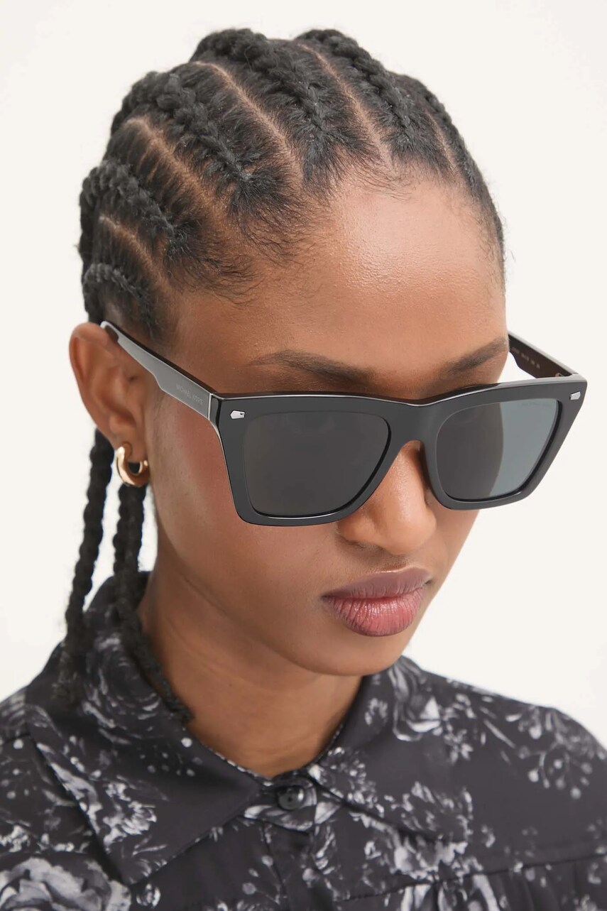 Michael Kors ochelari de soare femei, culoarea negru, 0MK2225U