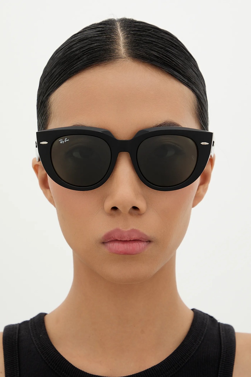 Γυαλιά ηλίου Ray-Ban χρώμα: καφέ, 0RB2286 φωτογραφία