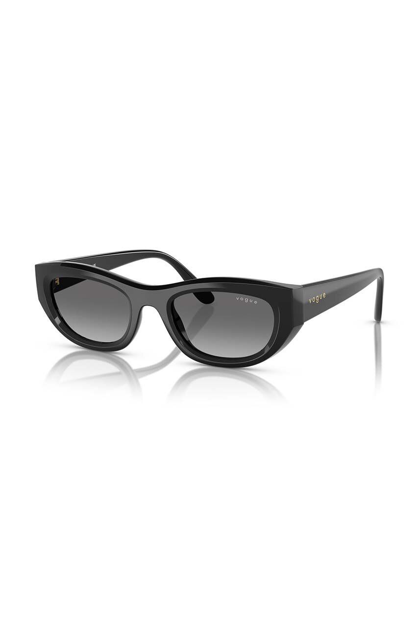 VOGUE ochelari de soare femei, culoarea negru, 0VO5616S