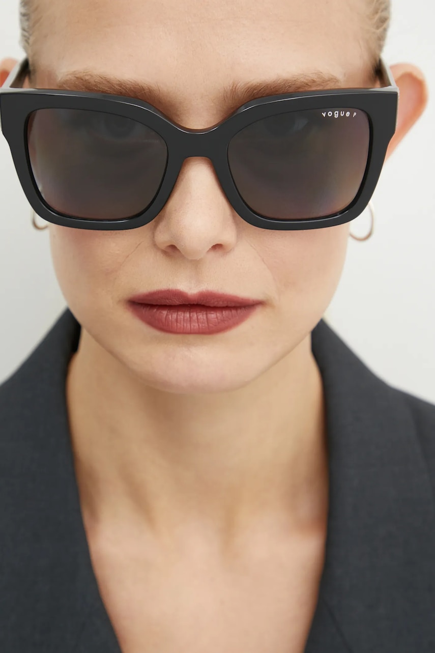VOGUE ochelari de soare femei, culoarea negru, 0VO5613SB