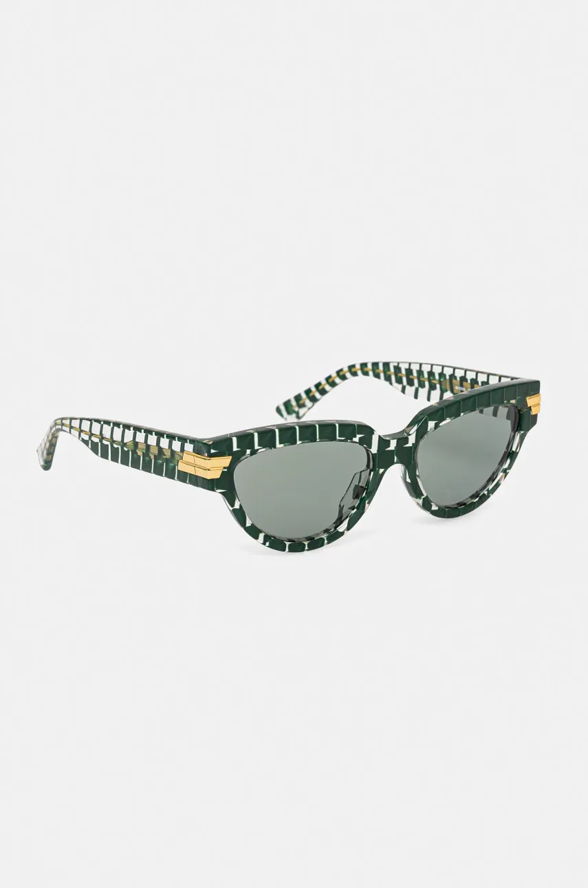 Солнцезащитные очки Bottega Veneta женские цвет зелёный BV1035S Солнцезащитные очки Bottega Veneta женские цвет зелёный BV1035S