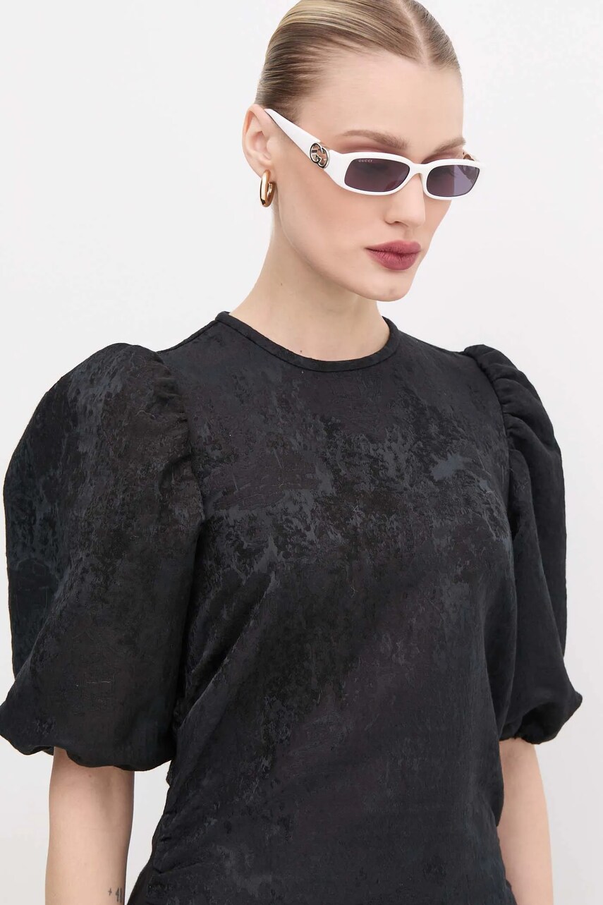 Gucci ochelari de soare femei, culoarea alb, GG1661S