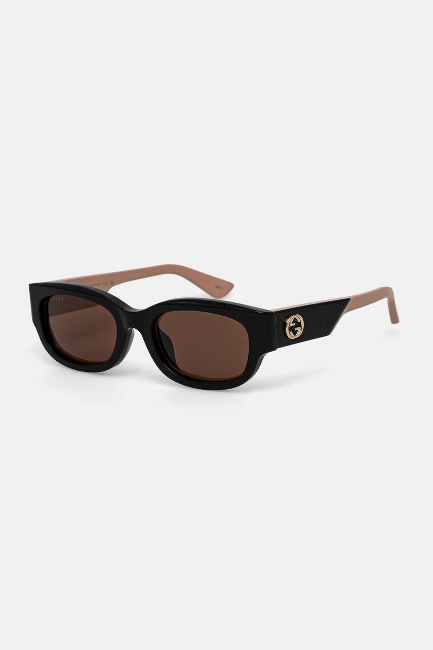 Солнцезащитные очки Gucci женские цвет чёрный GG1667SK Солнцезащитные очки Gucci женские цвет чёрный GG1667SK