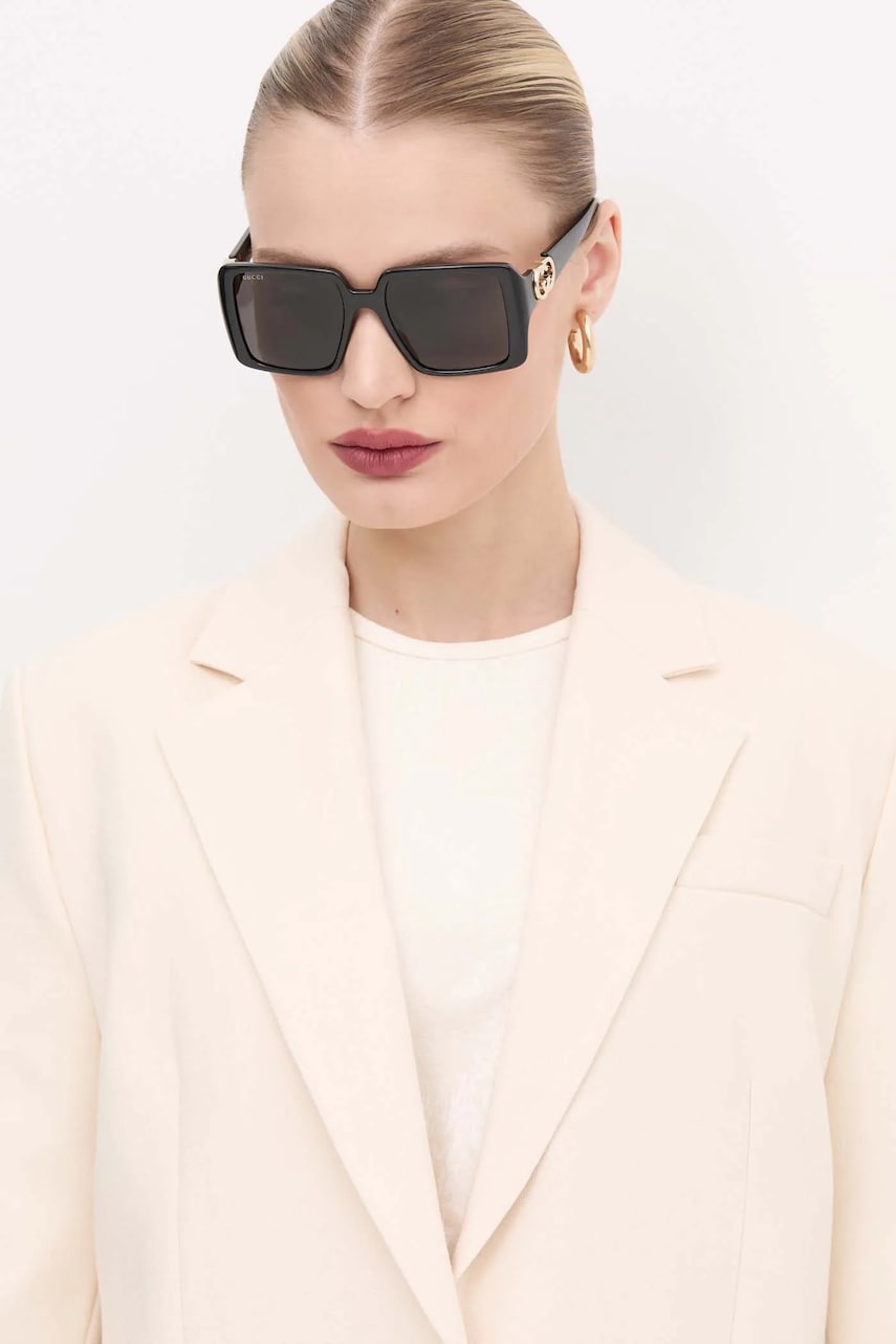Gucci ochelari de soare femei, culoarea negru, GG1692S Gucci ochelari de soare femei, culoarea negru, GG1692S