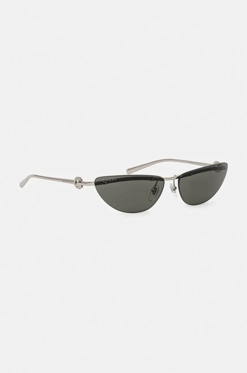 Солнцезащитные очки Gucci женские цвет серебрянный GG1701S Солнцезащитные очки Gucci женские цвет серебрянный GG1701S