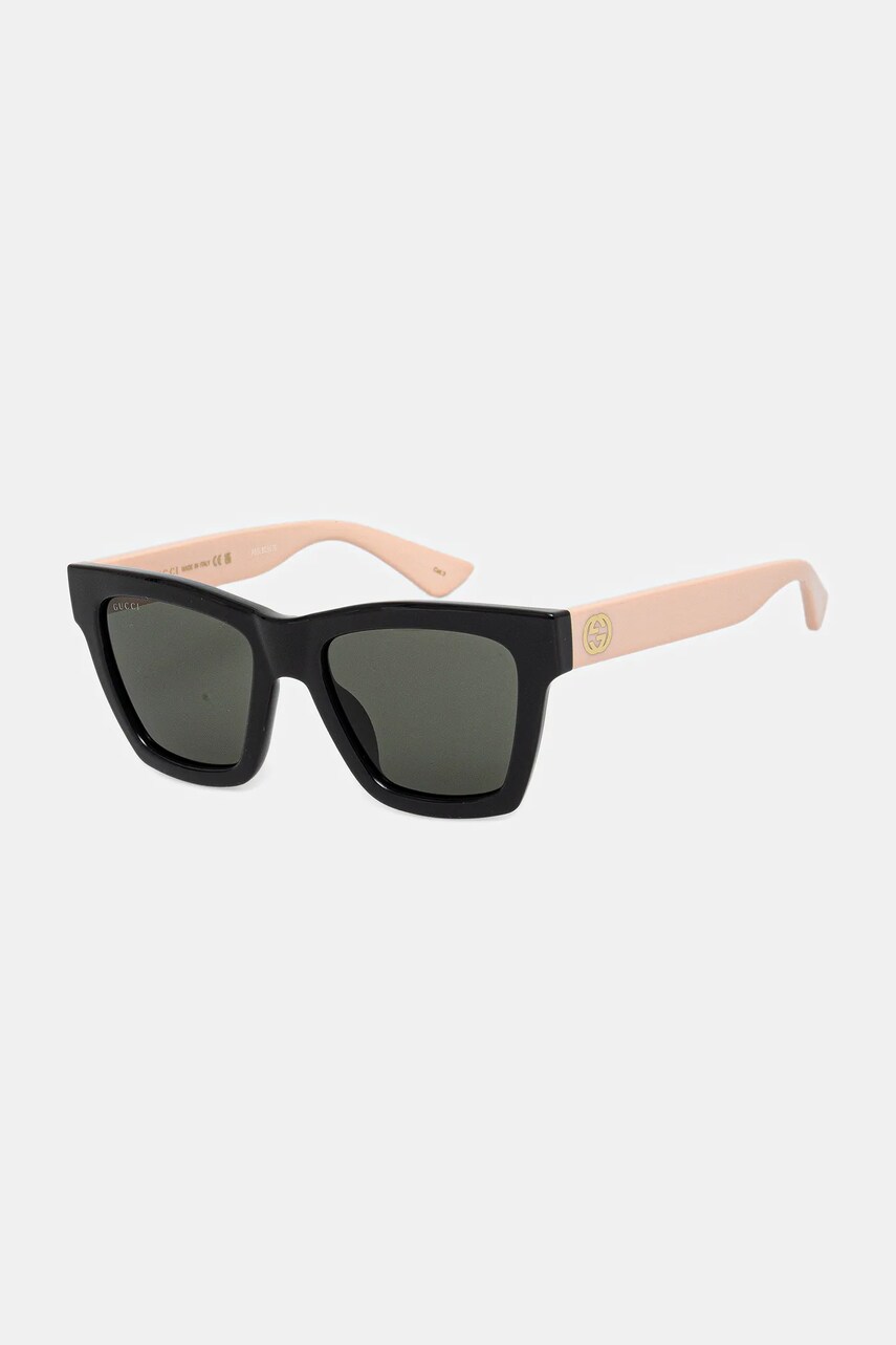 Gucci ochelari de soare culoarea negru, GG1714S