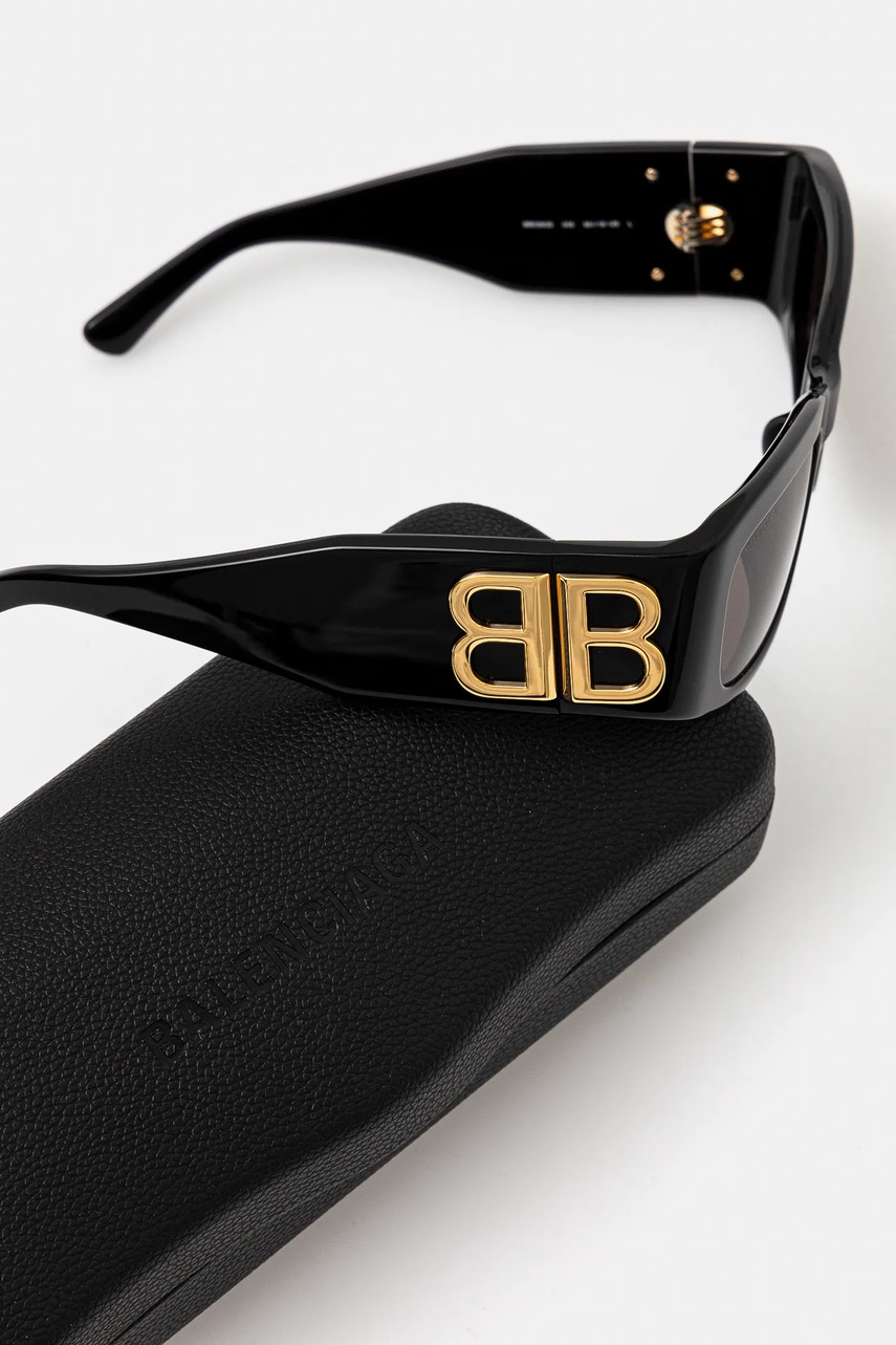 Γυαλιά ηλίου Balenciaga χρώμα: μαύρο, BB0360S φωτογραφία