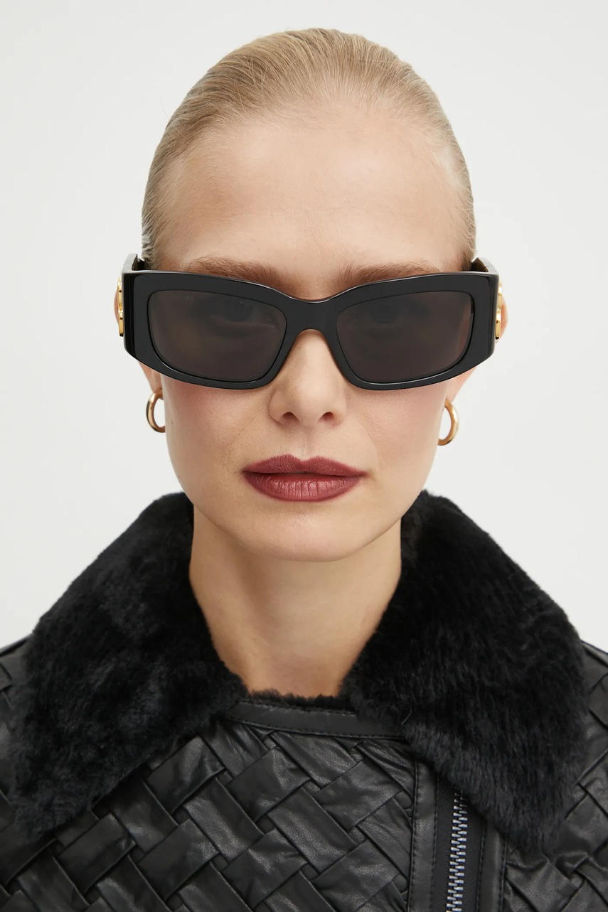 Γυαλιά ηλίου Balenciaga χρώμα: μαύρο, BB0360S φωτογραφία