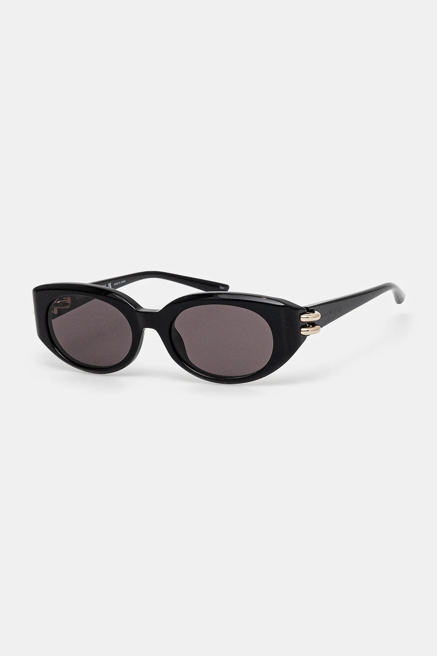 Alexander McQueen ochelari de soare femei, culoarea negru, AM0469S Alexander McQueen ochelari de soare femei, culoarea negru, AM0469S