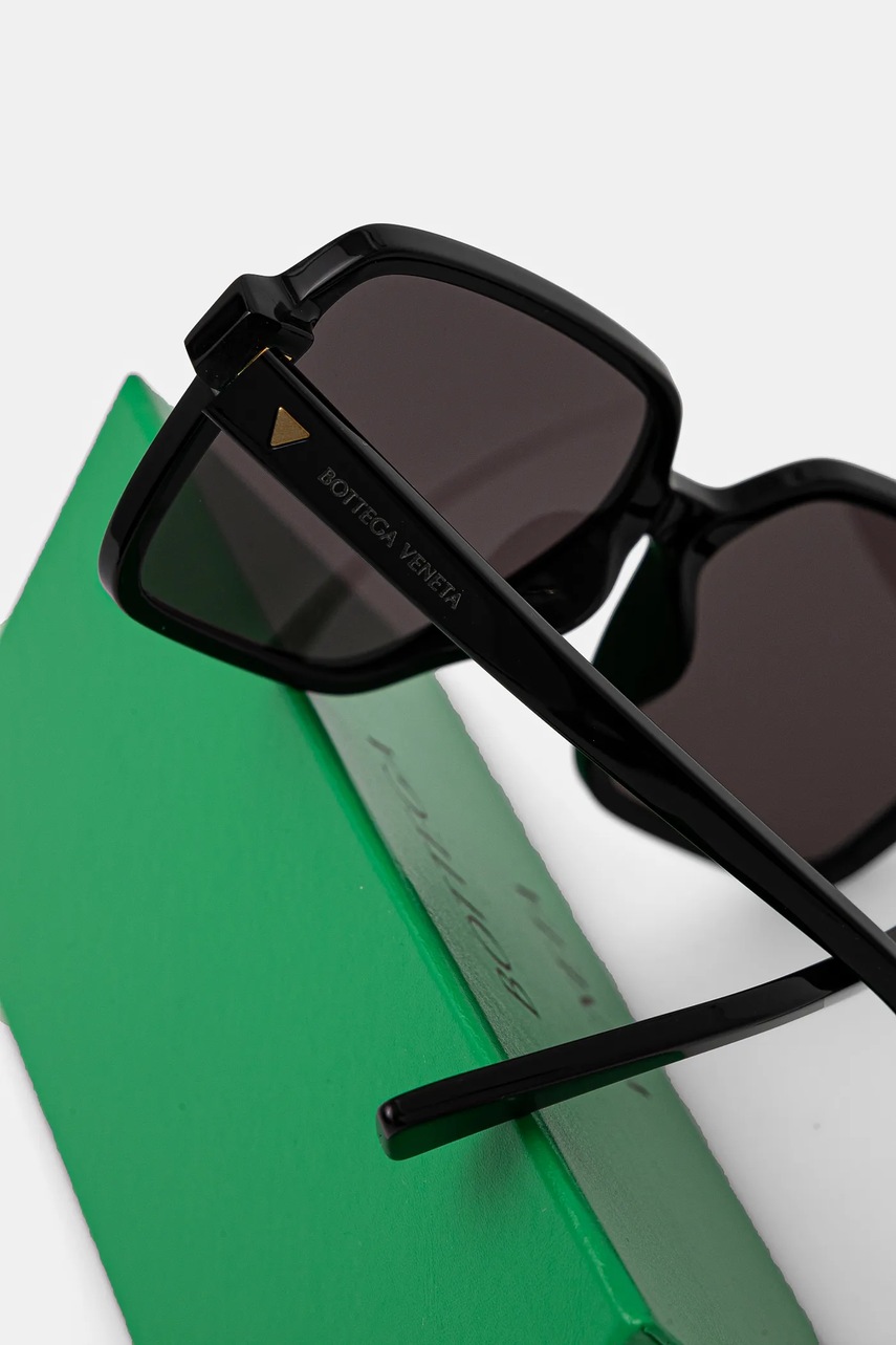 Γυαλιά ηλίου Bottega Veneta χρώμα: μαύρο, BV1317SK φωτογραφία
