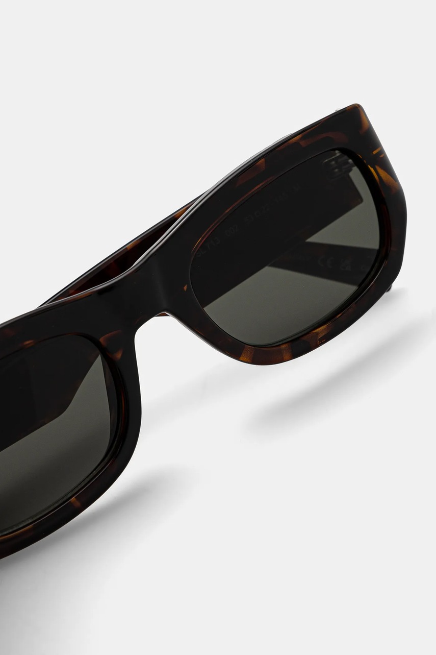 Γυαλιά ηλίου Saint Laurent χρώμα: καφέ, SL 713 φωτογραφία